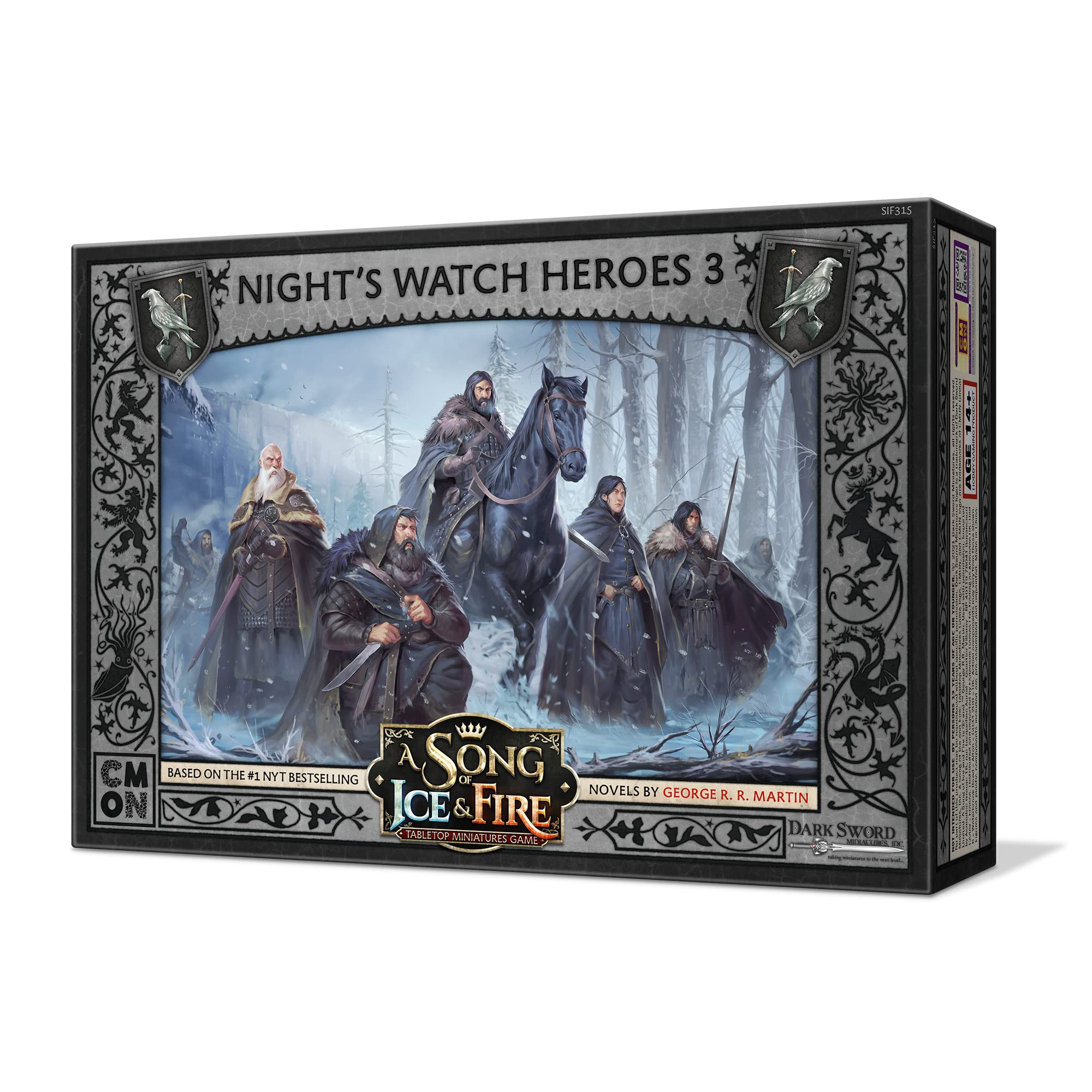 Amazon.com: CMON SIF: Night's Watch Heroes 3 : Clothing, Shoes